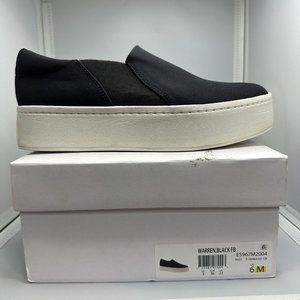 Vince Women's Warren Sneaker Black Size 6 M